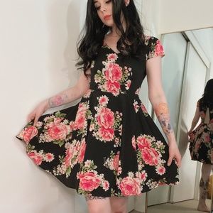 Floral Tea Party Dress